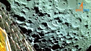 Chandrayaan-3 ने ली चांद की क्लियर तस्वीर