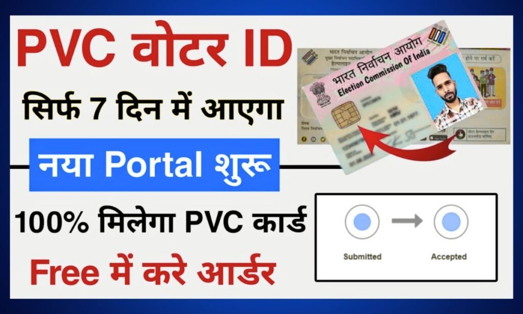 Voter ID PVC Card Print Online Process: इस पोर्टल से फ्री में घर मंगाएँ वोटर ID PVC कार्ड